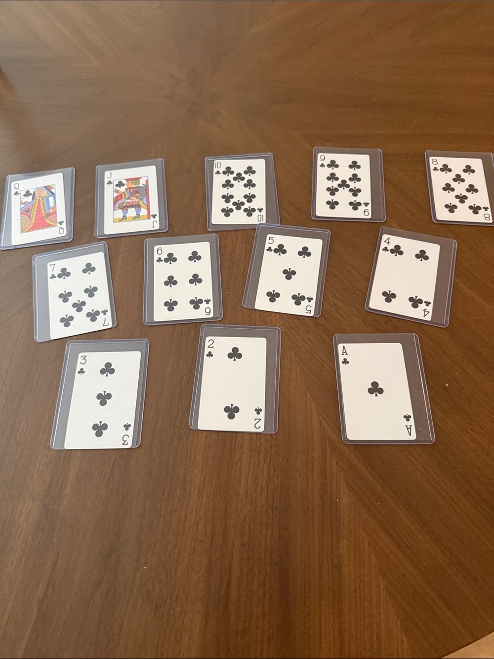 Tiffany & Co. Club Suit Playing Cards - Black on White